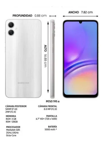 SAMSUNG A05S 128GB - Imagen 5