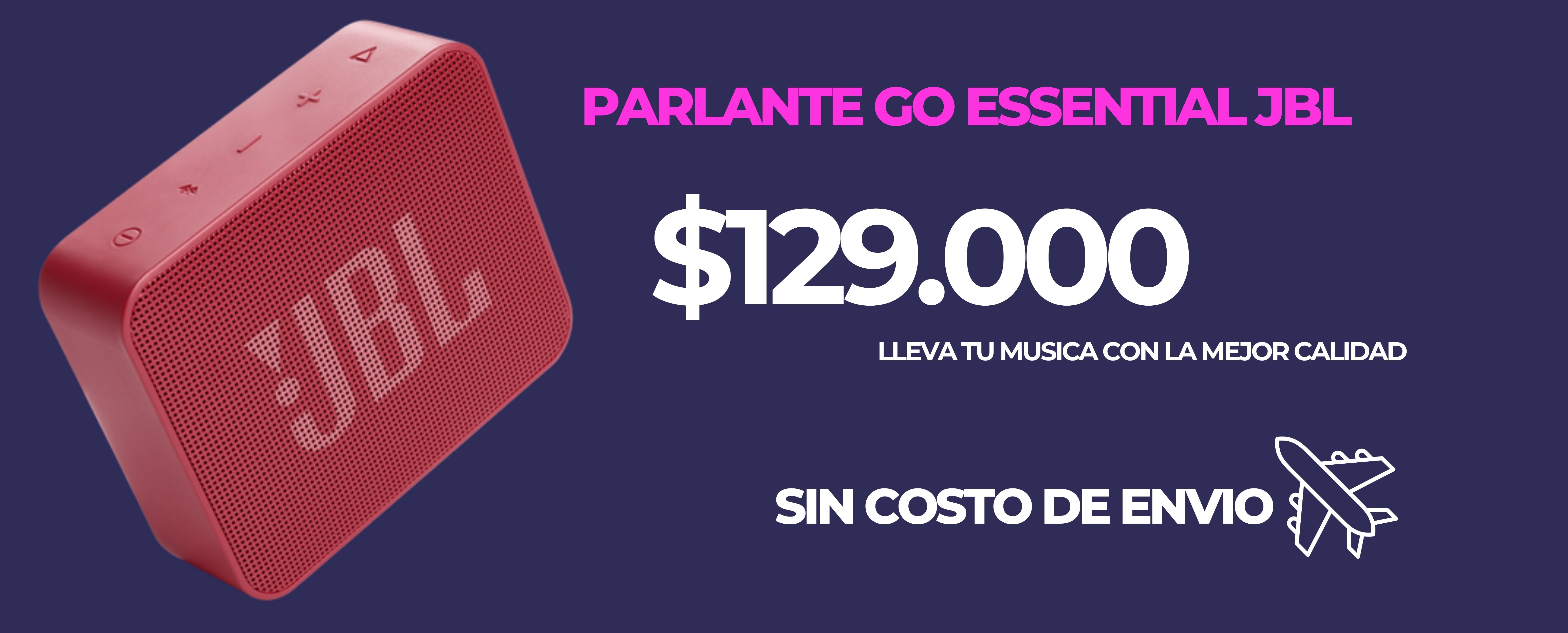 Banner JBL GO ESE ESSENTIAL